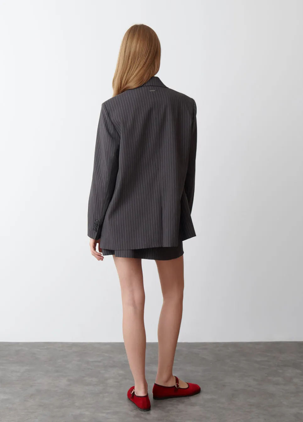 Blazer Cruzado Com Risca Diplomatica