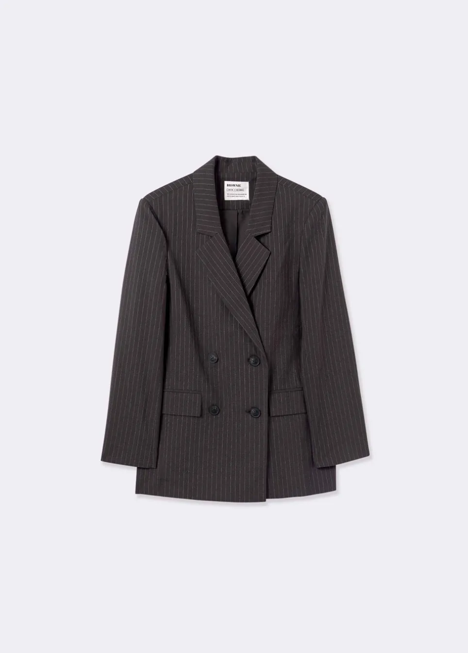 Blazer Cruzado Com Risca Diplomatica