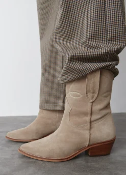 Botins Cowboy Bordado