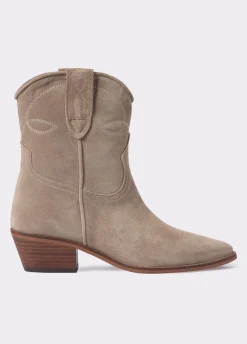 Botins Cowboy Bordado