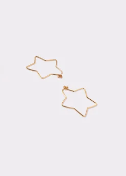 Brincos Com Estrela Grande