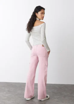 Calças Culottes Cargo