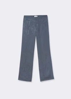 Calças Jacquard