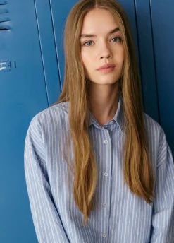 Camisa Cropped As Riscas
