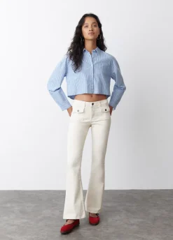 Camisa Cropped As Riscas
