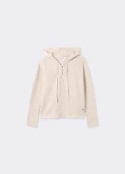 Camisola Capuz Cordas