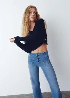 Camisola Cropped Gola Em Bico