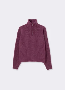 Camisola Fecho-Eclair Gola