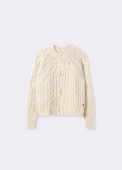 Camisola Trancada Gola Redonda