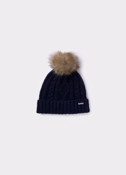 Gorro Com Tranca E Bola De Pelo