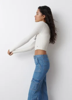 Jeans Retas Cargo