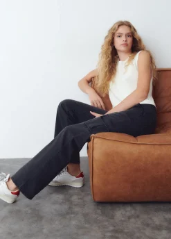 Jeans Retas Cargo