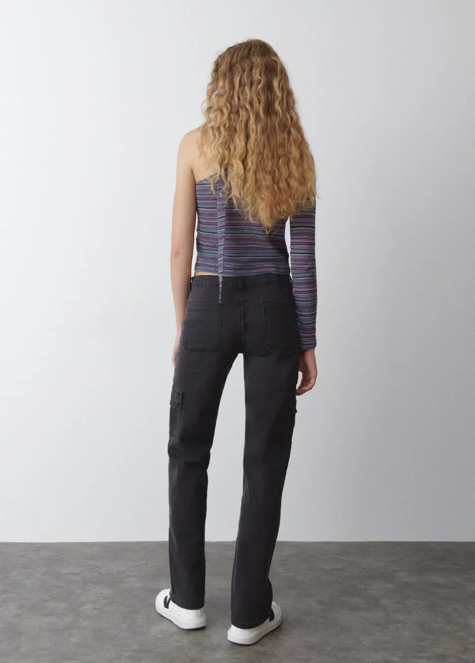 Jeans Retas Cargo