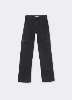 Jeans Retas Cargo