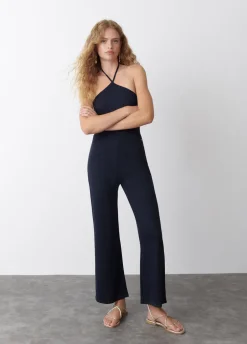 Macacao Halter Jacquard