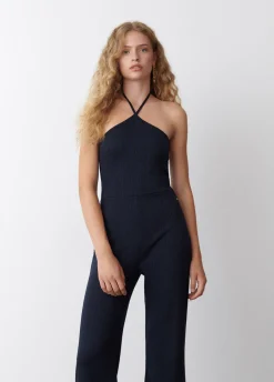 Macacao Halter Jacquard