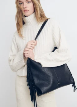 Mala Shopper Com Franjas