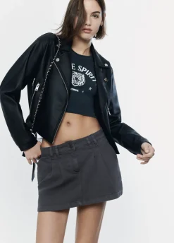 Saia Plissada Mini