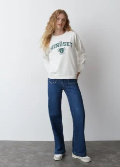 Sweatshirt Bordada Mindset