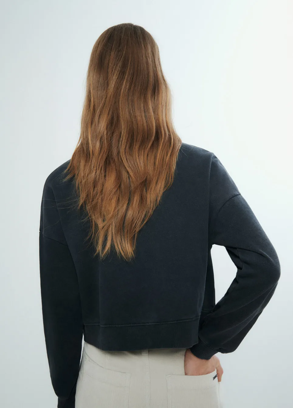 Sweatshirt Brownie Coracao Glitter