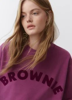 Sweatshirt Brownie Magenta