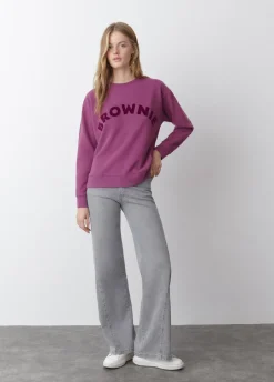 Sweatshirt Brownie Magenta