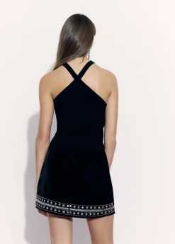 Top Chenille Cruzado