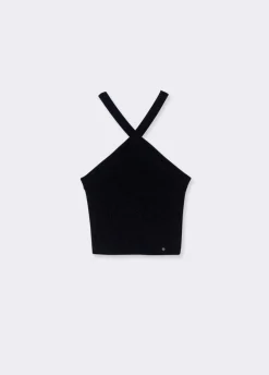 Top Chenille Cruzado