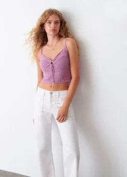 Top Croche Alcas No