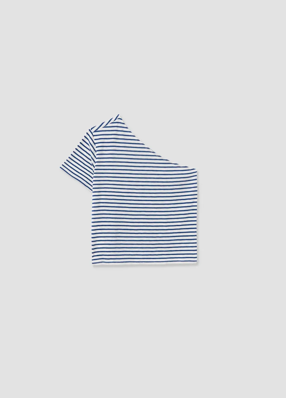 T-Shirt Assimetrica Riscas