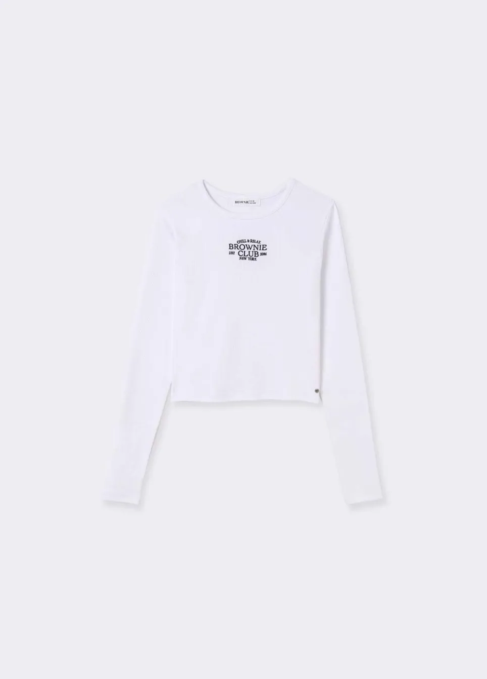 T-Shirt Baby Tee Manga Comprida