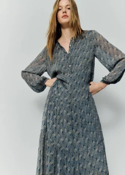 Vestido Comprido Estampado