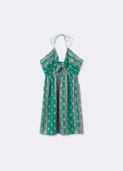 Vestido Curto Alcas Cut-Outs