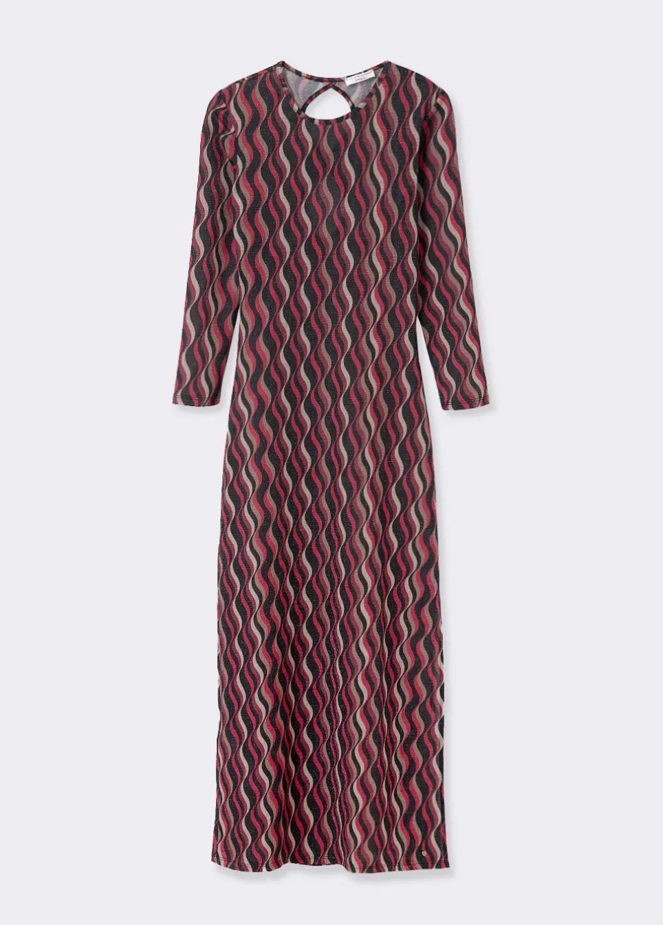 Vestido Estampado Ondas