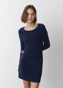 Vestido Pelo Abertura Costas