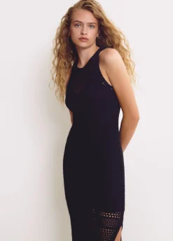 Vestido Rendilhado Comprido