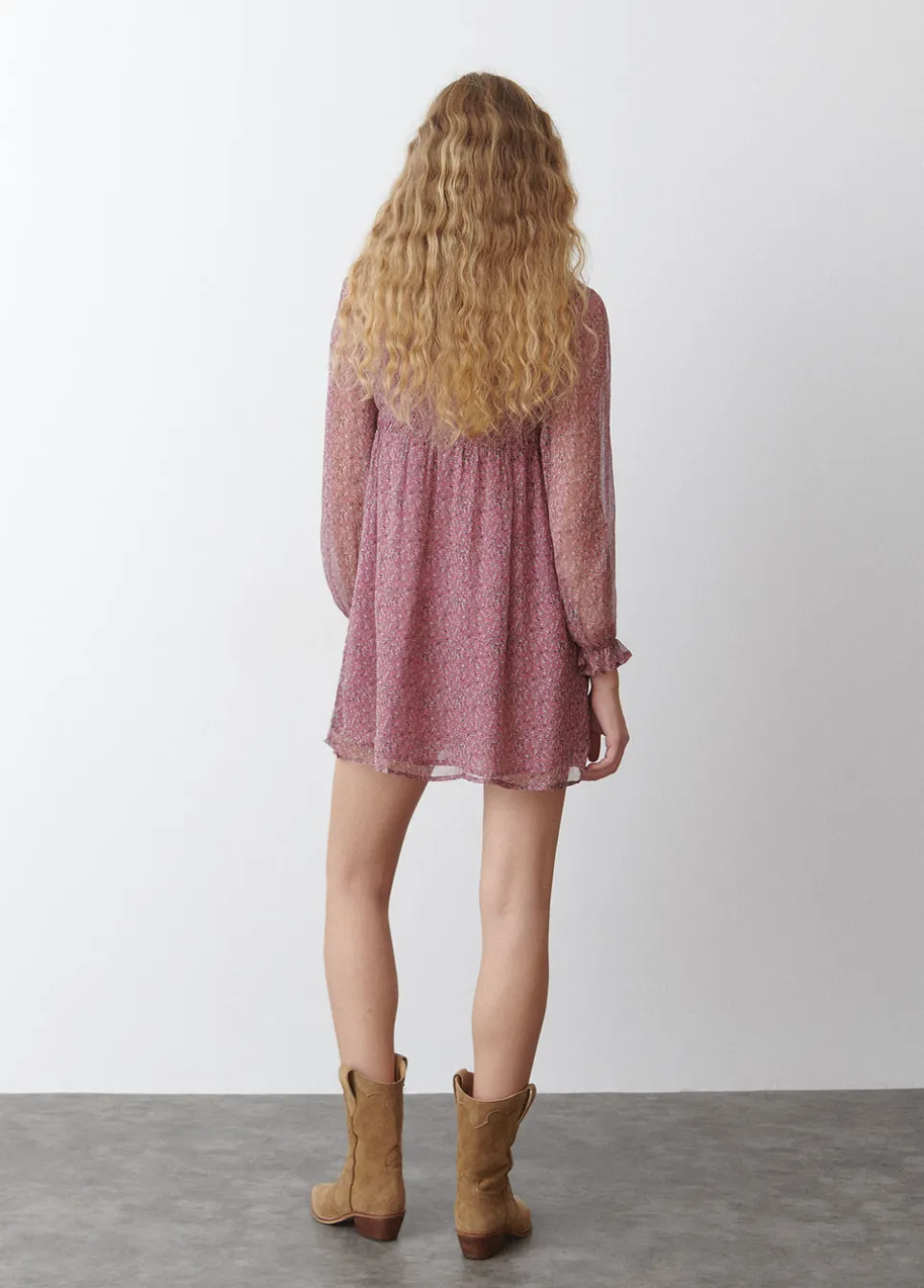 Vestido Smock Peito Solto