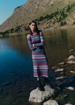 Vestido Space Dyed Comprido