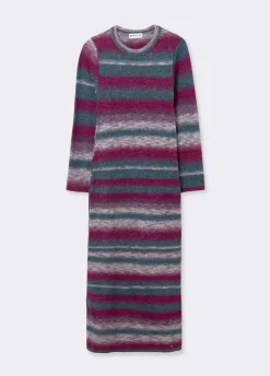 Vestido Space Dyed Comprido